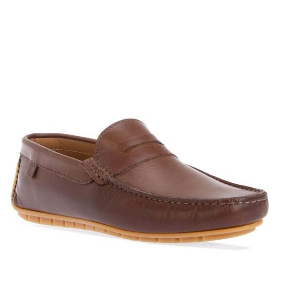 Ted Baker Alerrt Driving Loafer Shoe in Brown Chocolate 44 - Picture 3 of 16